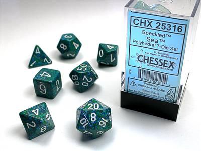 Speckled® Polyhedral Sea™ 7-Die Set - Importado
