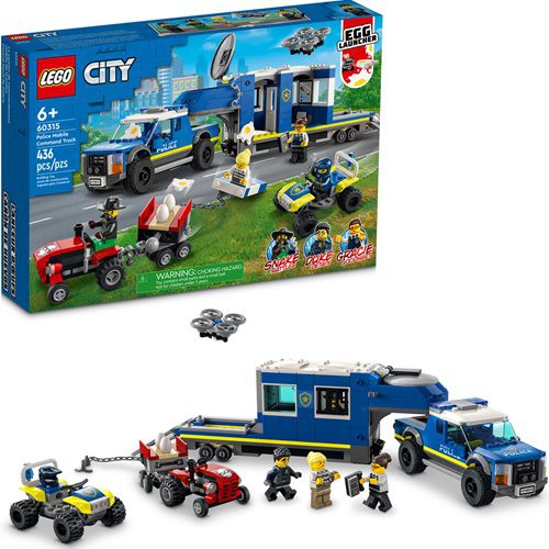 LEGO 60315 City Police Mobile Command Truck - Importado