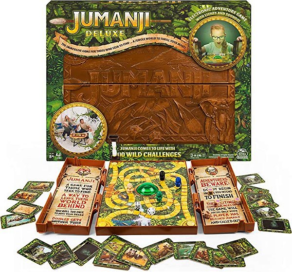 Jumanji Deluxe Game - Boardgame - Importado