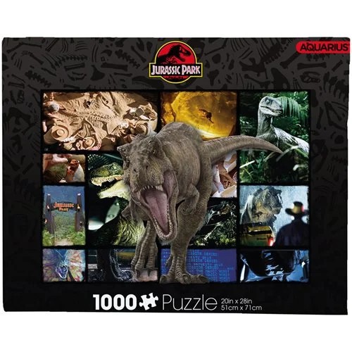 Jurassic Park Collage 1,000-Piece Puzzle - Importado
