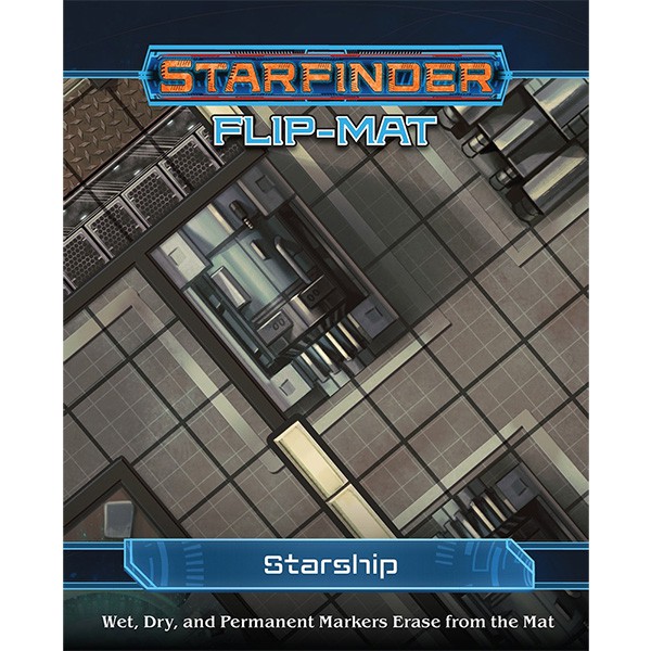 Starfinder RPG: Flip-Mat- Starship - Importado