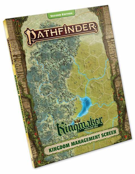 Pathfinder 2e: Kingmaker Kingdom Management Screen - Importado