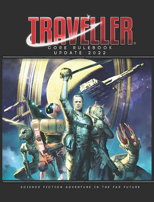 TRAVELLER CORE RULEBOOK UPDATE 2022 - Importado