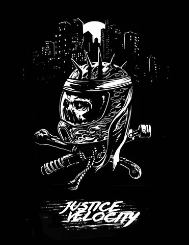 Justice Velocity RPG B&W Cover - Importado
