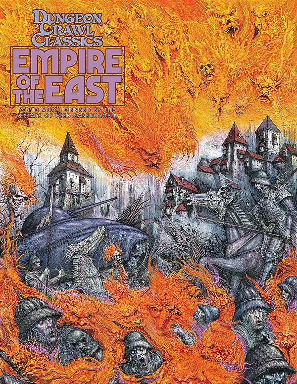 Dungeon Crawl Classics: The Empire of the East Hardcover - Importado