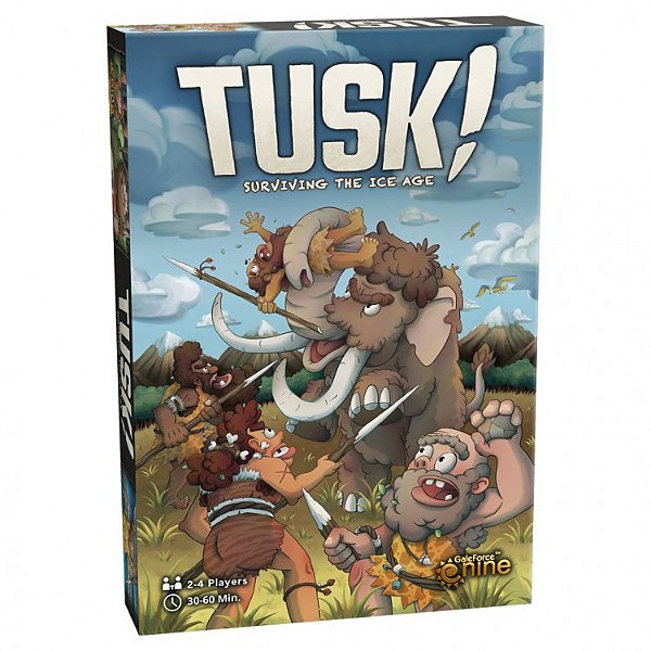 Tusk! Surviving the Ice Age - Boardgame - Importado