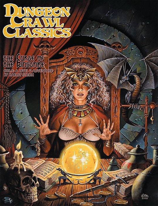 Dungeon Crawl Classics 88.5: Curse of the Kingspire (DCC RPG Adv.) - Importado