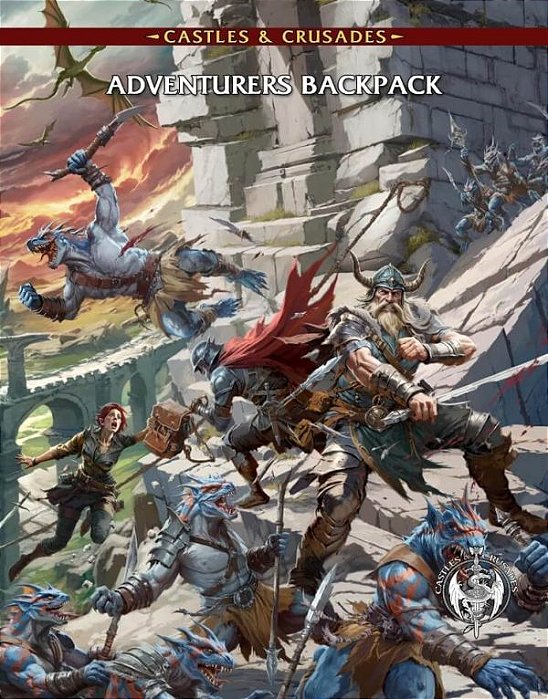 Castles & Crusades Adventurers Backpack - Importado