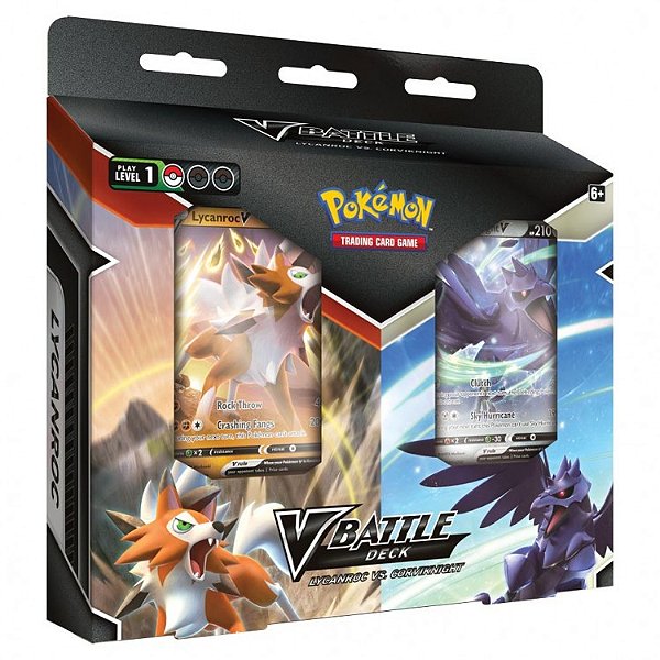 Pokemon: V Battle Deck: Lycanroc/Corviknight - Importado