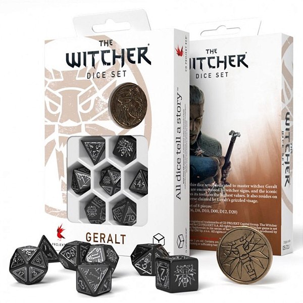 7-Set Witcher: Geralt the Silver Sword - Importado