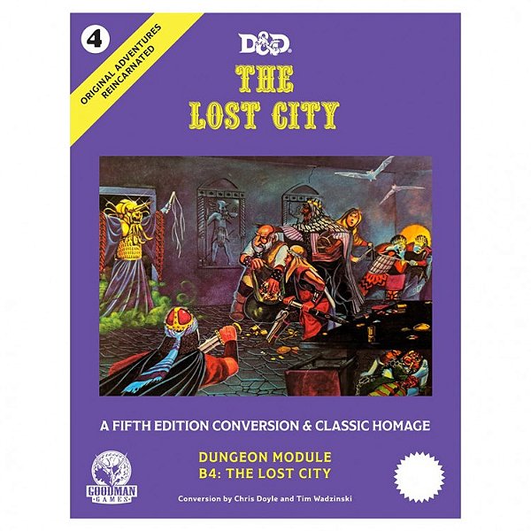 D&D 5E: Original Adventures Reincarnated #4: The Lost City - Importado