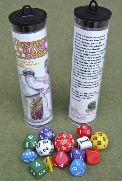 DCC Dice – Sezrekan’s Sanguivorous Solids - Importado