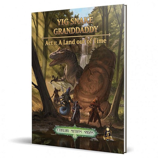 D&D 5E: Sandy Petersen Cthulhu Mythos: Yig Snake Grandaddy Act 1 - Importado