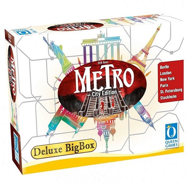 Metro: Deluxe: Big Box - Boardgame - Importado