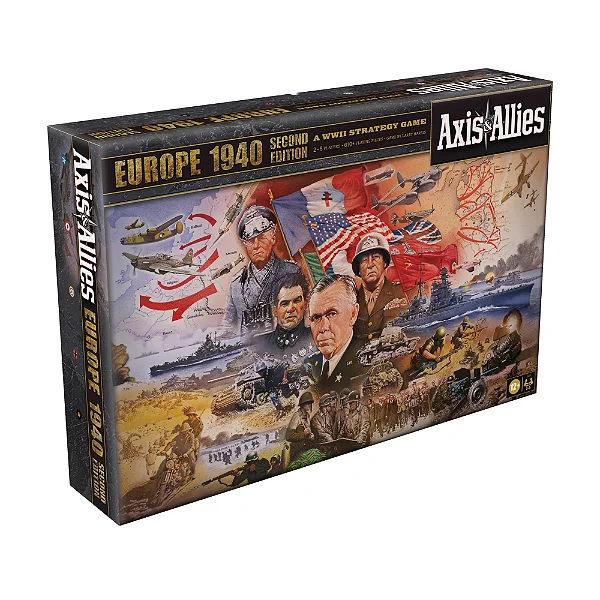 Axis & Allies: 1940 Europe 2nd Edition - Boardgame - Importado