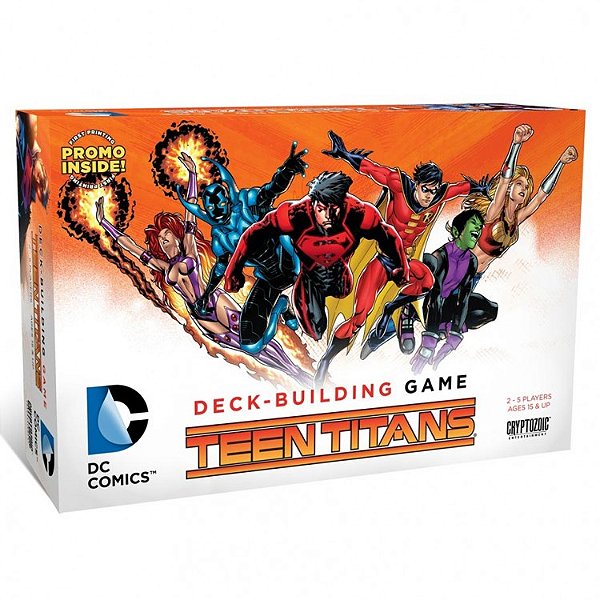 DC Comics Deck Building Game: Teen Titans - Card Game - Importado