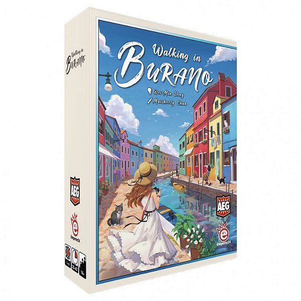 Walking in Burano - Boardgame - Importado