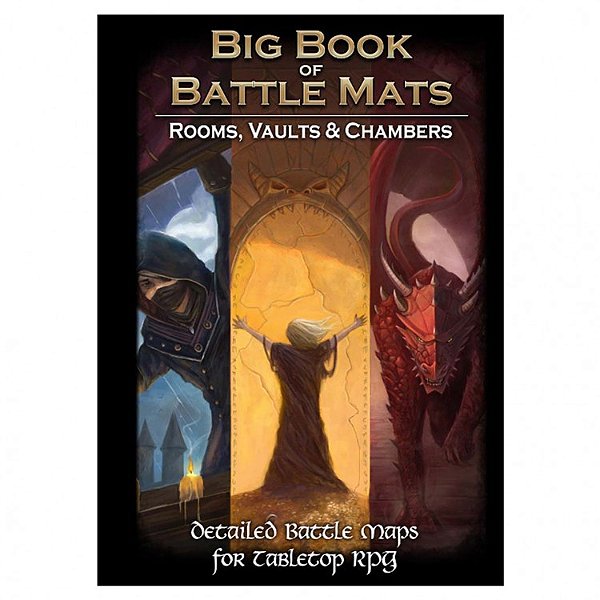 Battle Mats: Rooms Vaults & Chambers - Importado