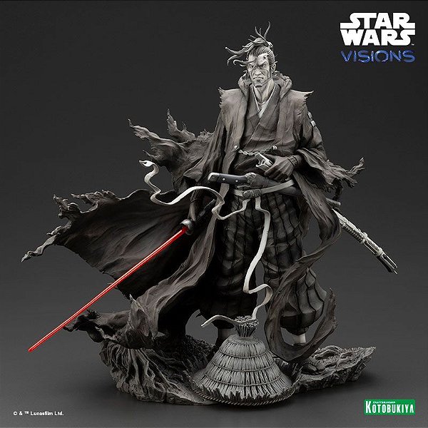Kotobukiya ARTFX - Star Wars Visions - Ronin The Duel - Anime Action Collection - Importado