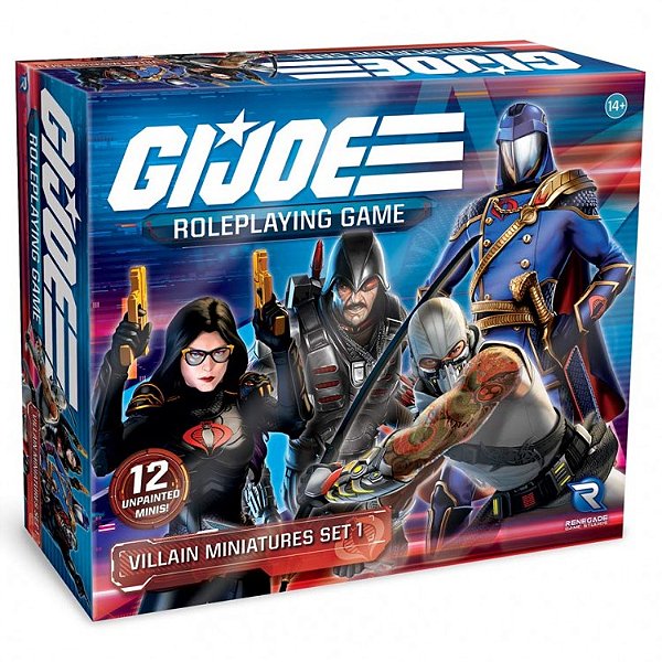 G.I. JOE RPG: Villain Miniatures Set 1 - Importado