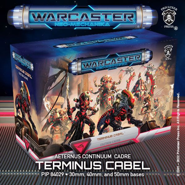 Warcaster - Terminus Cabal – Aeternus Continuum Cadre - Importado