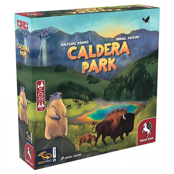 Caldera Park - Boardgame - Importado