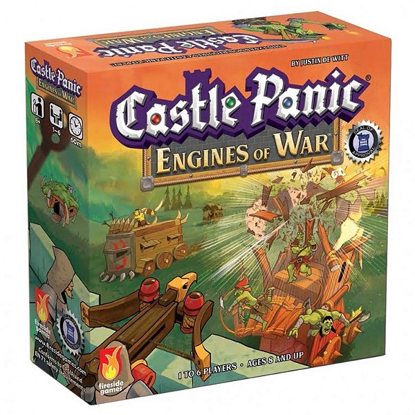 Castle Panic 2nd Ed: Engines of War Expansion - Boardgame - Importado