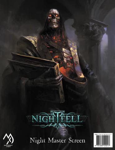 Nightfell: Night Master Screen 5E - Importado
