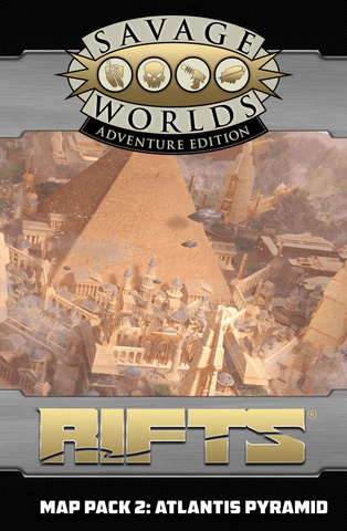 Rifts® for Savage Worlds: Map Pack 2 - Atlantis Pyramid - Importado