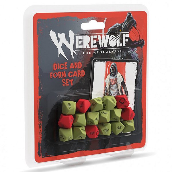 Werewolf the Apocalypse: Werewolf 5th Ed Dice & Form Cards - Importado