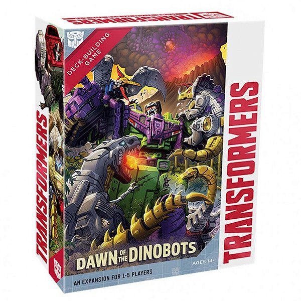 Transformers Deck Building Game: Dawn of the Dinobots - Importado
