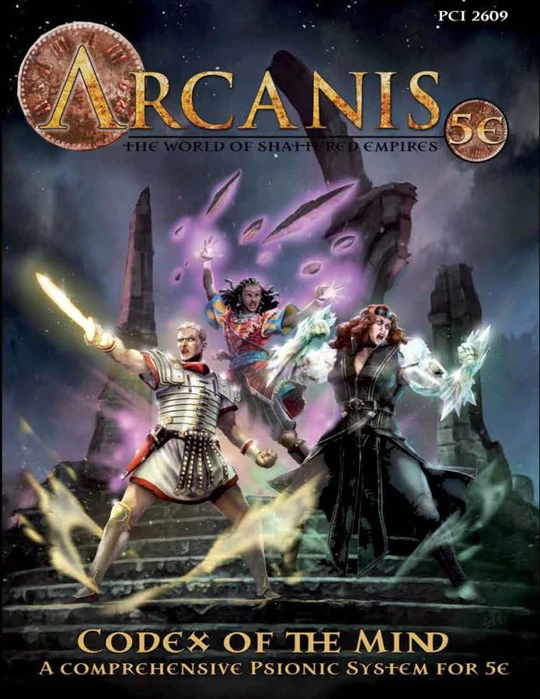 ARCANIS 5E: CODEX OF THE MIND - Importado