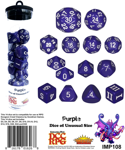 DCC Dice: Purple - Importado