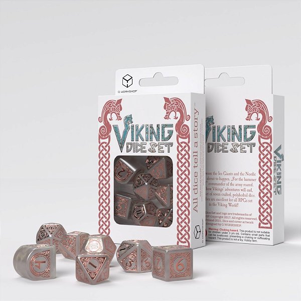 Viking Modern Dice Set: Niflheim - Importado