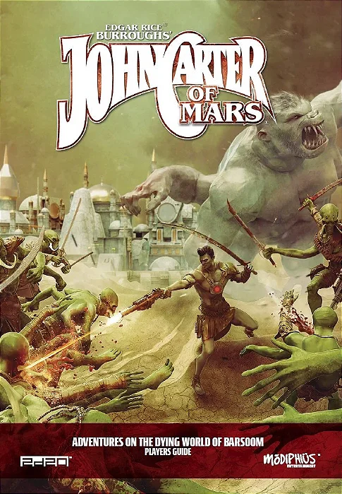 John Carter of Mars: Player's Guide - Importado