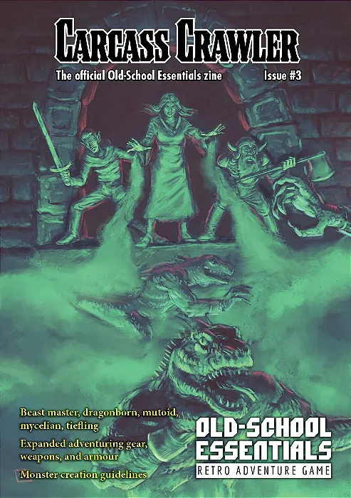 CARCASS CRAWLER - THE OFFICIAL OLD SCHOOL ESSENTIALS ZINE - Number 3 - Importado