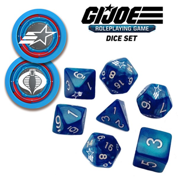 G.I. JOE RPG Dice Set - Importado