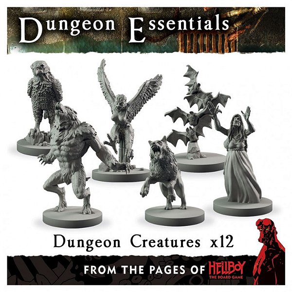 Terrain Crate: Dungeon Essentials: Dungeon Creatures - Importado
