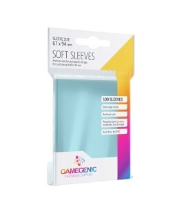 Gamegenic: Soft Sleeves - 67x94 - Importado