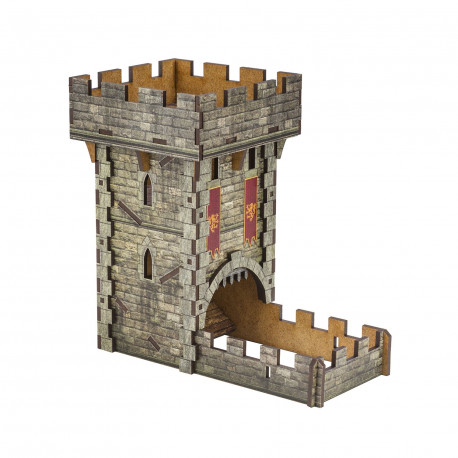 Medieval Color Dice Tower - Importado