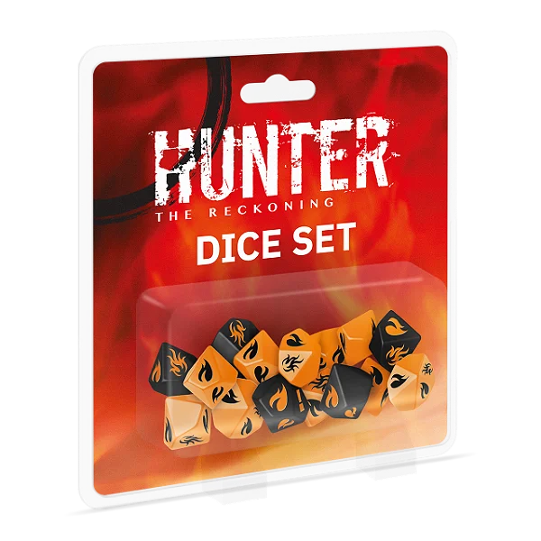 Hunter: The Reckoning 5th Edition Roleplaying Game Dice Set - Importado