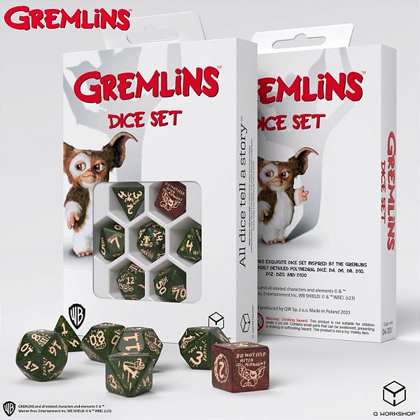 Gremlins Dice Set - Importado