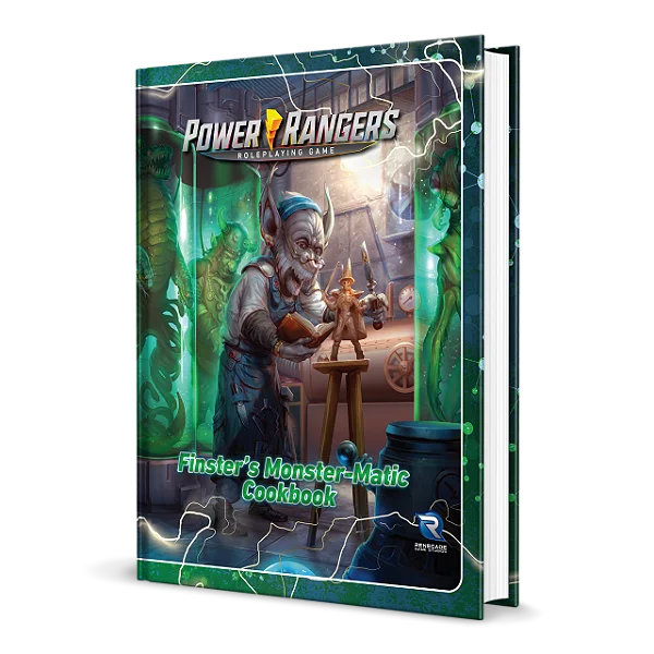 Power Rangers Roleplaying Game Finster’s Monster-Matic Cookbook Sourcebook - Importado