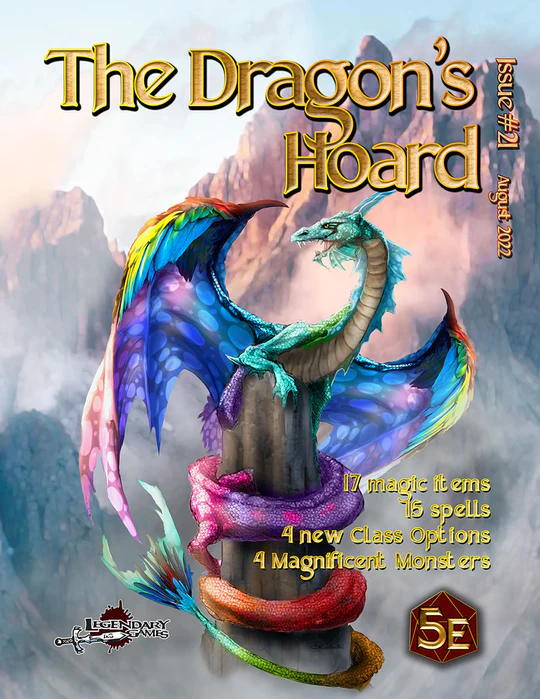 THE DRAGON’S HOARD #21 (5E) - Importado