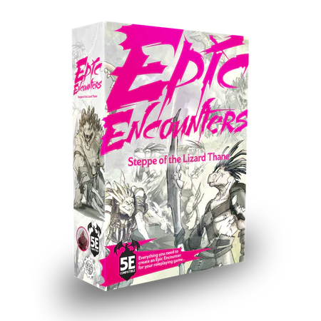 Epic Encounters: Steppe of the Lizard Thane - Importado