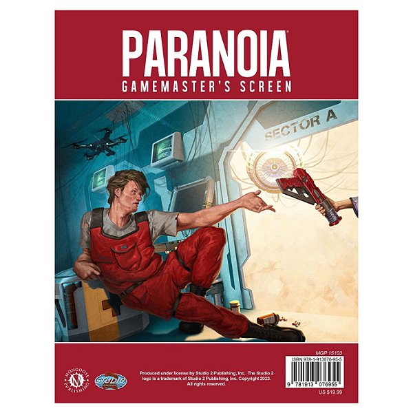 Paranoia: GM Screen - Importado