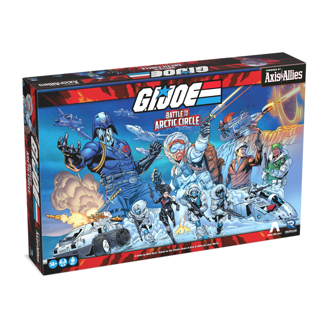 G.I. JOE: Battle for the Arctic Circle Powered by Axis & Allies - Boardgame - Importado