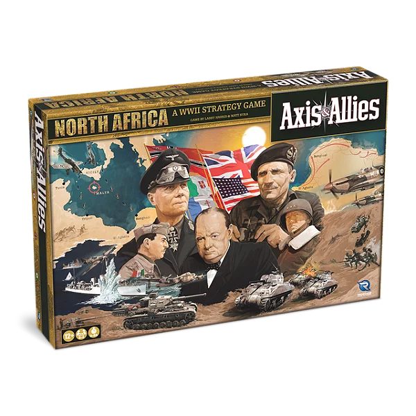 Axis & Allies: North Africa - Boardgame - Importado