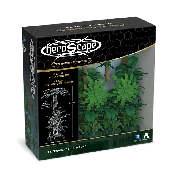 Heroscape: The Grove at Laur’s Edge Terrain Expansion - Importado
