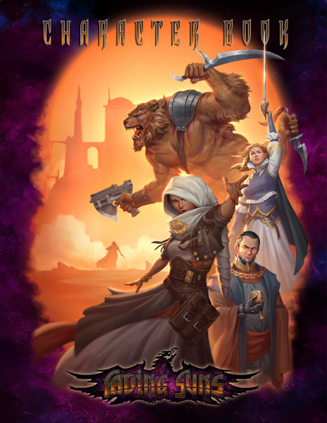 FADING SUNS - CHARACTER BOOK - Importado